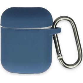 Resim Apple Airpods 2 (2.nesil) Hang Kılıf - Lacivert 