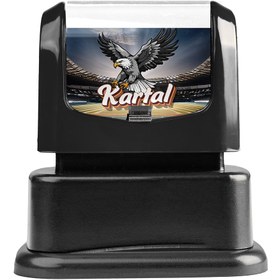 Resim Kartal Tasarımlı Kişiye Özel Kıyafet Kaşesi 