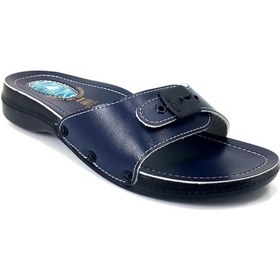 Resim Ceyo 6500 1 23yt Anatomik Günlük Bayan Terlik Lacivert Lacivert 