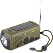 Resim Vkkstore Acil Radyo El Kranklı Güneş Enerjili Taşınabilir (Yurt Dışından) 
