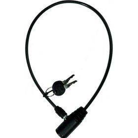 Resim Bisiklet Motor Kask Kilidi 65 cm 1 Adet Çelik Halatlı Dayanıklı Kilit 1410 