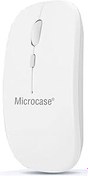 Resim Microcase 800-1200-1600 DPI Bluetooth Kablosuz Mouse - AL2722 Beyaz 