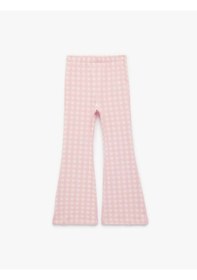 Resim Koton Ekoseli İspanyol Paça Pembe Kız Çocuk Pantolon 6skg40058ak Pembe 