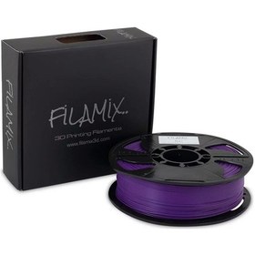 Resim Filamix 1.75MM Pla+ 3D Mor Filament 1kg 