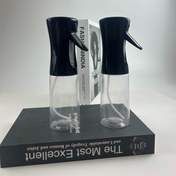 Resim 2 Adet Çok Amaçlı Yağ Sprey Şişesi - BPA İçermeyen Ergonomik Tetikli Püskürtmeli, Yemek Pişirme, Barbekü, Kozmetik, Seyahat ve Ev Temizliği için Modern Şeffaf Tasarım, Şık Mutfak Aksesuarı 