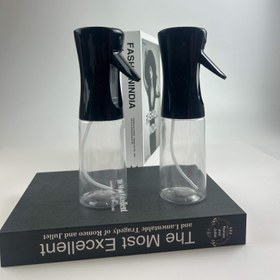 Resim 2 Adet Çok Amaçlı Yağ Sprey Şişesi - BPA İçermeyen Ergonomik Tetikli Püskürtmeli, Yemek Pişirme, Barbekü, Kozmetik, Seyahat ve Ev Temizliği için Modern Şeffaf Tasarım, Şık Mutfak Aksesuarı 