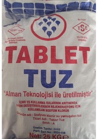 Resim Tablet Tuz 25 Kg Su Arıtma ve Yumuşatma Tablet Tuz - İadesiz Ürün 