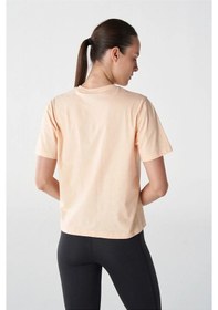Resim Hummel T-ic İcona Regular Kadın Tişört 911867-2518 Turuncu 