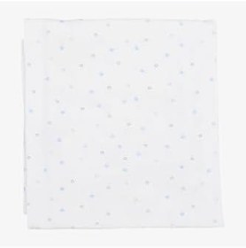 Resim Sebi Bebe Yıldız Baskılı Bebek Battaniyesi 80X90 Cm 1563 