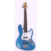 Resim SX SJB62 /5/LPB 5 Telli Bas Gitar (Lake Placid Blue) 