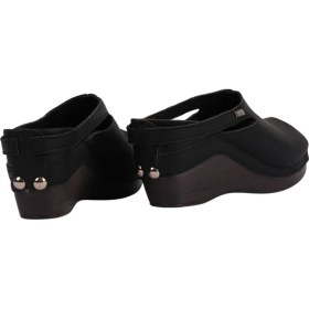 Resim Napa Shoes Ortopedik Konforlu Dolgu Topuk Ayarlanabilir Açık Burun Terlik NAPA-1001 