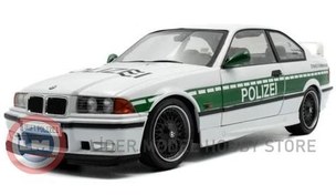 Resim 1:18 Solido 1991 BMW E36 M3 Coupe DRIFT POLIZEI 