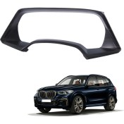 Resim Explosion1 Araba Şeftali Ahşap Abs Iç Gösterge Tablosu Ölçer Ekran Çerçeve Kapak Trim Iç Pullamalar Bmw X5 G05 X6 G06 X7 G07 (Yurt Dışından) 