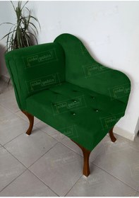 Resim aldagelsin Yeni Model Tekli Köşe Koltuğu Josefin Bench Ceviz Ayak 