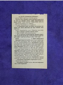 Resim 24 Ağustos 2002 Takvim Yaprağı - Nostalji Koleksiyonluk Takvim Yaprağı A 