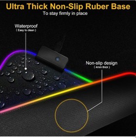 Resim Unico Rgb Led Işıklı Gaming Mouse Pad 80X 30Cm Mp-0778 
