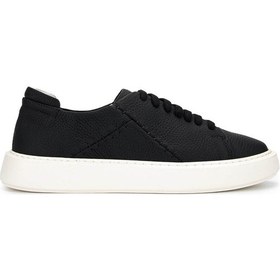 Resim Tamer Tanca Erkek Hakiki Deri Siyah Floter Sneakers & Spor Ayakkabı 1093 1335 Erk Ayk Y25 Sıyah Fltr Siyah 