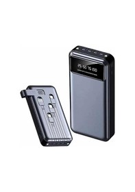 Resim Powerbank 20.000 Mah Hızlı Şarj Özellikli Taşınabilir Usb Girişli Çok Renkli 