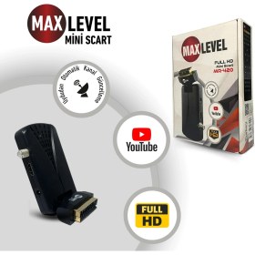 Resim Tüm Televizyonlara Uyumlu (Tüplü ve Ldd) Scart Hd Uydu Alıcısı 