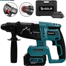 Resim Assur ASR509 21V Akülü Darbeli Kırıcı Delici Hilti Mavi 