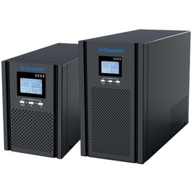 Resim TESCOM TEOS+ 3KVA 1F\u002F1F (6X9AH) 5\u002F10DK LCD ONLINE UPS 