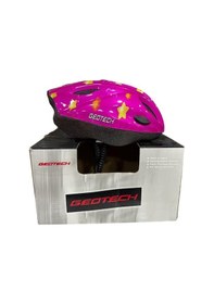 Resim Geotech Bisiklet Çocuk Kaskı Pembe 