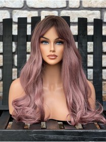 Resim Luxury Perçemli Maşa Dalgalı Peruk Hadise 50 