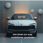 Resim Dacia İçin Oto Kaput,tavan,bagaj Çift Şerit 3 Parça Kırmızı 20 120 Cm-20 100 Cm-75 20 Cm Mixgiftz 