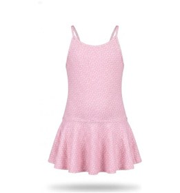 Resim Endeep Kız Çocuk Pembe Yıldız Desenli Etekli Elbise Mayo 