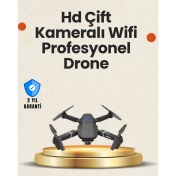 Resim Yükseklik Sabitlemeli Katlanabilir Drone 1080P 4K Kamera Seçenekli 