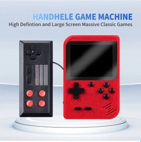 Resim Çift Kırmızı-gc26 Retro Taşınabilir Mini El Video Oyun Konsolu 3.0 Inç Renkli Lcd Çocuk Renkli Oyun Oyuncu Dahili 400 Oyun 