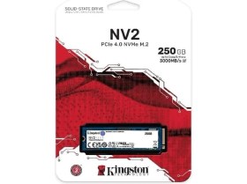 Resim Kingston Nv2 SNV2S/250G 250GB 3000/1300MB/S Pcıe Nvme M.2 SSD Disk 
