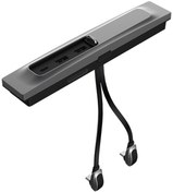 Resim Tesla Model 3/y Araba T09 Merkezi Konsol 27w 3'ü 1 Arada Usb Hub Yerleştirme İstasyonu Gri Siyah 