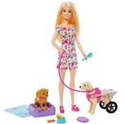 Resim Barbie ve Engelli Köpeği Oyun Seti HTK37 