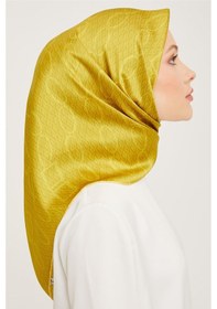 Resim Armine Twill İpek Eşarp 23ya8925 41 Sarı 
