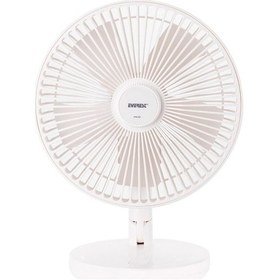 Resim Everest Efn-521 Masaüstü Beyaz 3 Kademeli 1200mah Usb Fan 