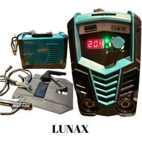 Resim LUNAX Pro Alman Seri 200 Amper Xçift Kartlı Göstergeli Beraber Invertör Kaynak Makinası 