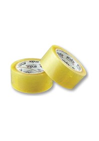 Resim 45mm X 100 Metre Hotmelt Tutkallı Koli Bandı Şeffaf Koli Bantı Ambalaj Bandı 10 Adet Diğer 