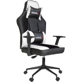 Resim Rebelx Oyuncu Koltuğu Zero Krom Ayak Beyaz Renk 
