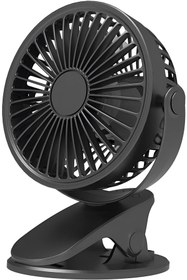 Resim Genel Markalar Sıkıştırmalı Şarj Edilebilir 3 Kademe Taşınabilir Kıskaçlı Mini Fan Sessiz Vantilatör Soğutma 