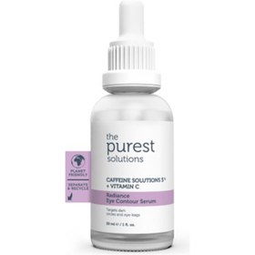 Resim The Purest Solutions Göz Altı Torbalanma ve Morluk Karşıtı Bakım Serumu 30 ml (Caffeine Solutions 5% + Vitamin C) 