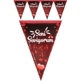 Resim Kına Atölyesi Seni Seviyorum Flaması 