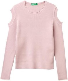 Resim United Colors of Benetton Kız Çocuk Maglia G/C M/L 1t30q10a6 Kazak 