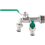 Resim Pazly Çıkarılabilir Vanalı 3/4 İnç Bahçe Musluğu, 25mm, Yüksek Kalite Pirinç, Pratik Tasarım 25mm 