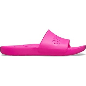 Resim Unisex Crocs Slide Terlik - Pembe Pink Crush 