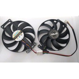 Resim Fdc10H12S9 C For Asus Gtx 1660 Super 1660Ti 2060 2070 Dual Evo Gr 