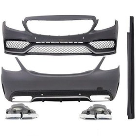 Resim Mercedes C63 W205 Body Kit Komple (Ön Arka Yan) 2014 Sonrası Uyumlu 