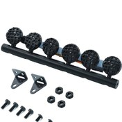 Resim Honmex 1/10 Rc Araçlar İçin 6 Led'li Evrensel Far Traxxas Trx-4, Axial Scx10, 90046, Rc4wd D90, Km2 Uyumlu - Bjm058-a Modeli 