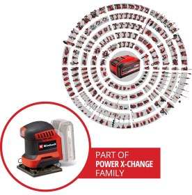 Resim Einhell TE-OS 18/113 Li - Solo, Akülü Avuç içi Zımpara - 4460731 