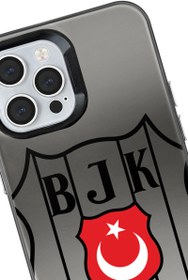 Resim Beşiktaş Büyük Arma Bayrak Premium Telefon Kılıfı - iPhone 11 Pro 